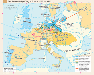 preview one of Der Siebenjhrige Krieg in Europa 1756 bis 1763