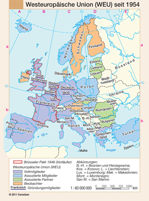 preview one of Westeuropische Union (WEU) seit 1954